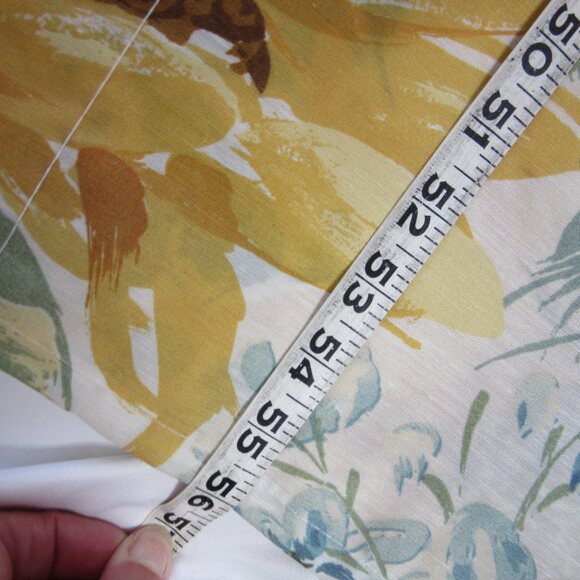 Lot of 8 Sunflower & Stripes Balloon Valance Window Treatments 56x18" NWOT - Picture 7 of 9